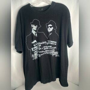*Blues Brothers Black Men's T-shirt Size XXL